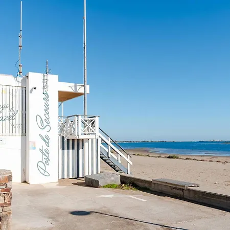 Lumineux A Gruissan, 2 Chambres, Proche Plage, Parking Securise, Mini-box Wifi, Non-fumeur - Fr-1-409a-15 Apartment *