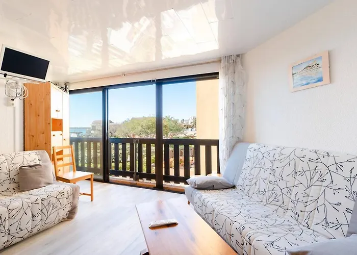 Lumineux A Gruissan, 2 Chambres, Proche Plage, Parking Securise, Mini-box Wifi, Non-fumeur - Fr-1-409a-15 Gruissan